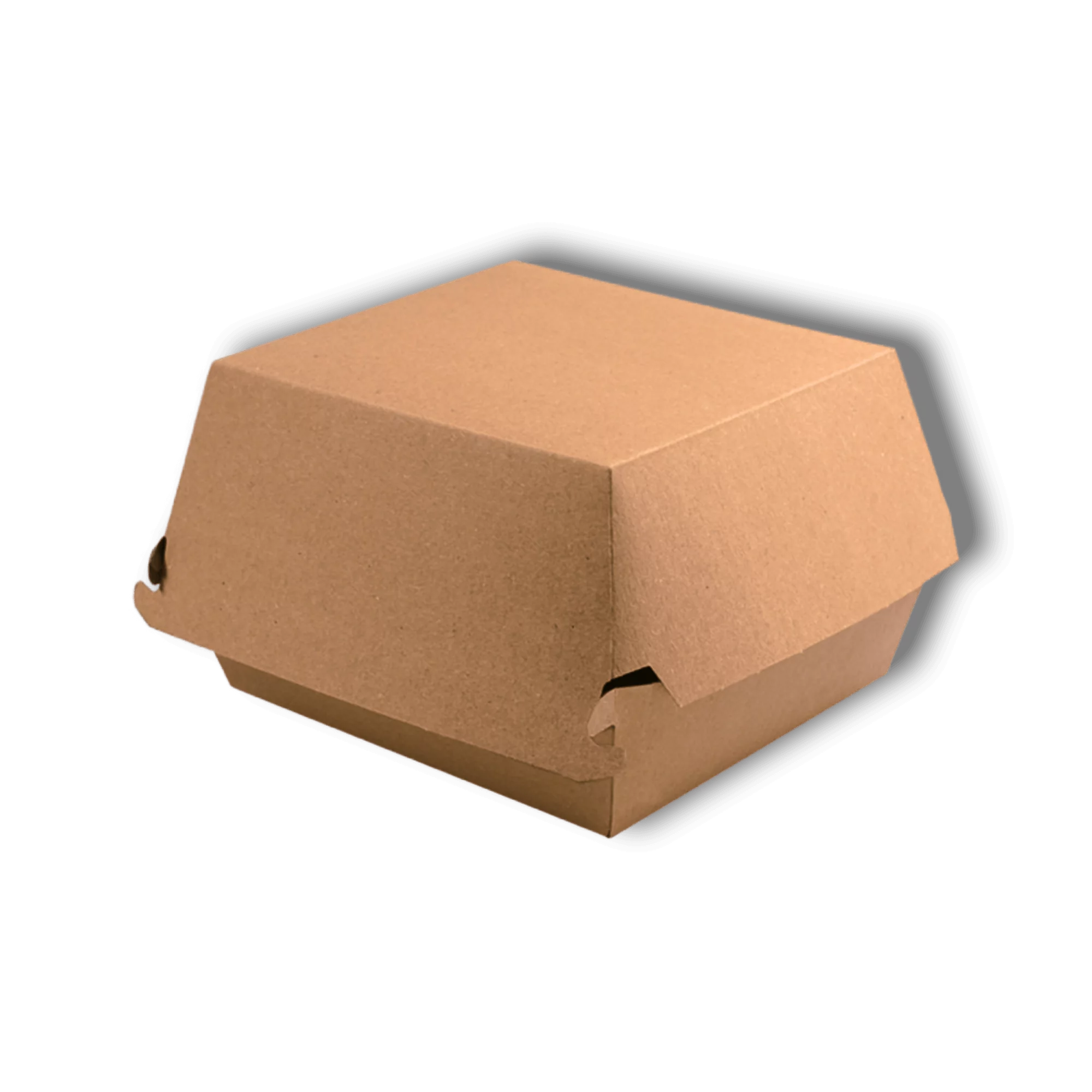 Hamburger Box Kraftpapier, Braun