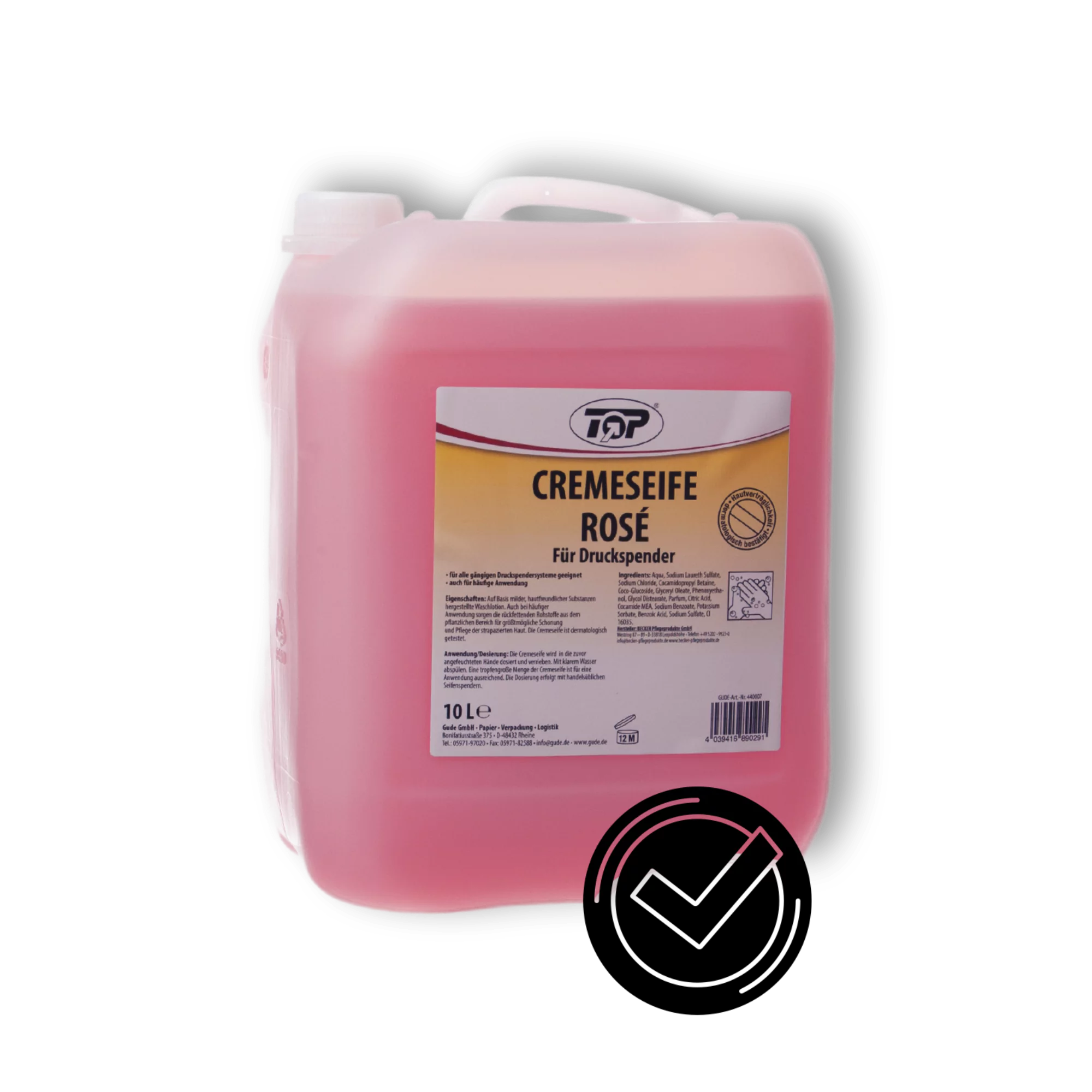 Seifencreme 10l Rosé